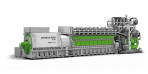 Газовий генератор Jenbacher J 920 (електрична потужність 10606 кВт, тепло 10300 кВт)